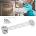 thumbnail image 3 of Gabinete de Seguridad para Niños, Cerrado Doble A PrueBa, Adhesivo Ajustable, Correa de Seguridad Para Bebés, Cerraduras para Puertas de Cajones, 3 of 7