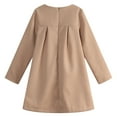 thumbnail image 2 of Richie House Girls' Smock Dress with Rosette Collar RH0775, 2 of 2