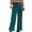 Blue, variant on Karight Womens Corduroy Pants Casual Fall High Waisted Wide Leg Pants Loose Stretchy Business Work Trousers with Pockets