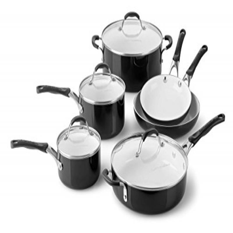 Cooking with Calphalon Ceramic NonStick 10Piece Set