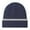 Navy, variant on PureCasa Winter Hat Beanie for Men Women Rib Knit Beanie Hat for Men Women Warm Cuff Beanie for Running Cycling Snow Ski Beanie