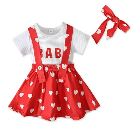 

Baby Girl Giraffe Clothes Skirt Set Juniors Tops+ Clothes Heart Skirt Baby T-shirt Girls Set Toddler Pattern Ribbed Headband Summer Kids Outfits Suspender Girls Outfits&Set Preemie Receiving Blankets