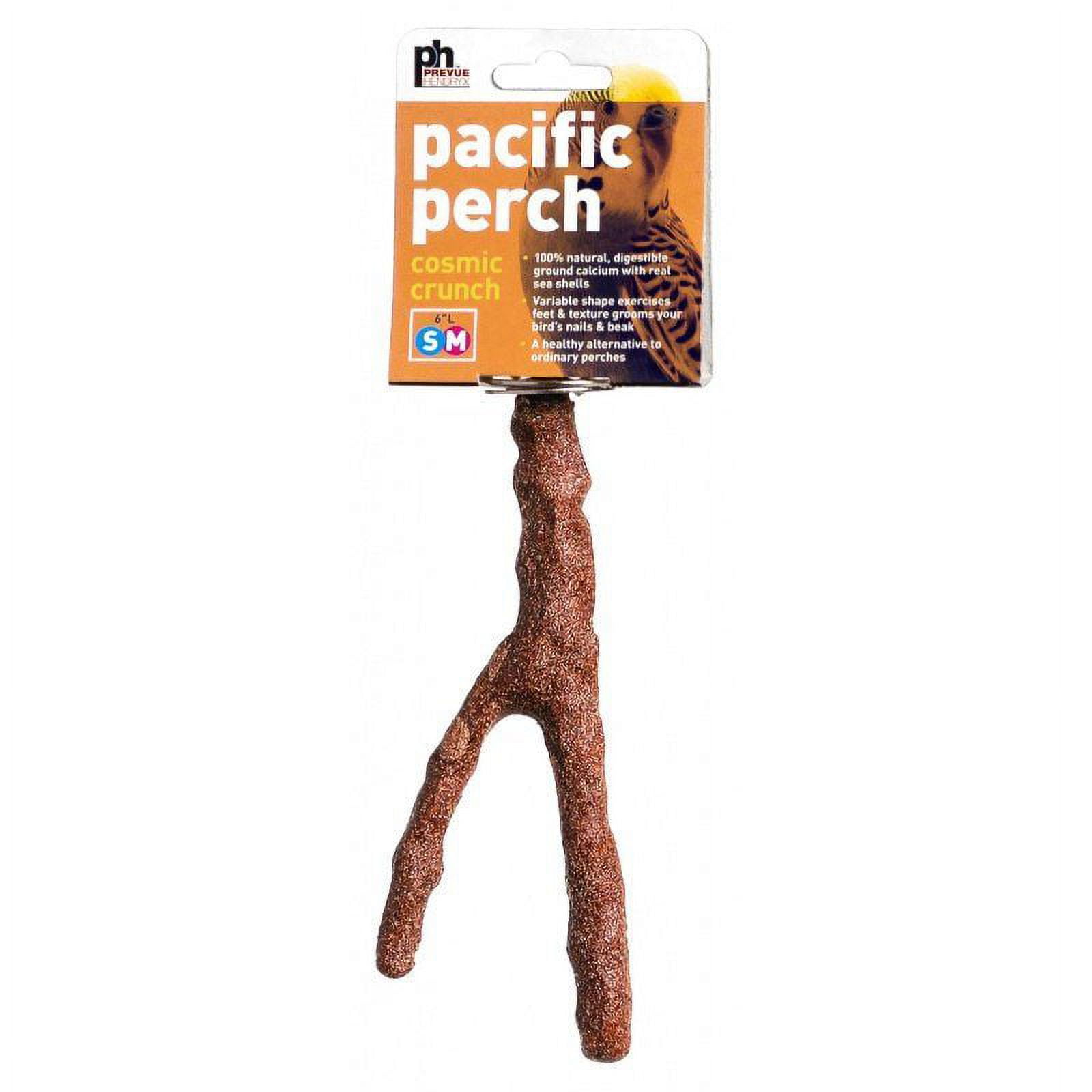Prevue Cosmic Crunch Perch [Bird, Perches Plastic & Other] Small - 6" Long - (Small-Medium Birds)