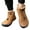 Brown, variant on Winter Non Slip Hike Barefoot Boots for Women Warm Snow Ankle Booties Comfortable Slip On Footwear