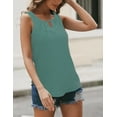 thumbnail image 5 of FOLUNSI Womens Summer Tank Top Sleeveless Casual Loose Dressy Work Shirt s-xxl, 5 of 6