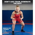 thumbnail image 4 of Exxact Sports Sublimated Women’s Wrestling Singlet - High-Cut, Full-Coverage Powerlifting Singlet Women for Competition (Phoenix, AXL), 4 of 7