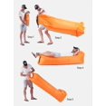 thumbnail image 5 of Hamaca inflable para sofá de aire para exteriores, viajes, acampada, senderismo, picnic, patio trasero, junto al lago, portátil, impermeable y antifugas de aire, 5 of 5