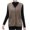 Beige, variant on LpwkSSA Puffer Vest for Women Cropped Hooded Button Leisure Quilted Sleeveless Jackets Casual Fashion Outerwear Fall Lightweight Coat with Pockets Khaki,XL