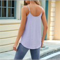 thumbnail image 4 of Camisetas Sin Mangas para Mujer, Top de Verano con Tirantes Finos, Camisa Holgada para Vacaciones en la Playa, Informal, 2025 Púrpura S, 4 of 9