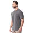thumbnail image 5 of Wrangler Workwear Men's Short Sleeve Performance Henley Pocket Shirt, size S-5XL, 5 of 7