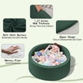 thumbnail image 3 of Tianlaimei Memory Foam Sponge Indoor Round Ball Pit (NO Balls) for Toddler Children, 3 of 7