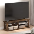 thumbnail image 2 of Furinno NELLY TV Center Soft Edges Open Shelves up to 50" Amber Pine, 2 of 5