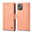 thumbnail image 2 of SaniMore for iPhone 14 6.1" 2022 Case, PU Leather Magnetic Flip Folio Shell with Card Holders RFID Blocking Kickstand Shockproof TPU Magnetic Closure Business CoverFor iPhone 14, Rosegold, 2 of 9