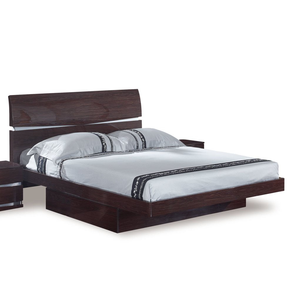AURORA QUEEN BED WENGE