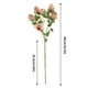 thumbnail image 3 of Rosa de Estilo Europeo con Bordes Quemados Antiguos - Ramo de Flores Artificiales, Anaranjado MNFD, 3 of 8