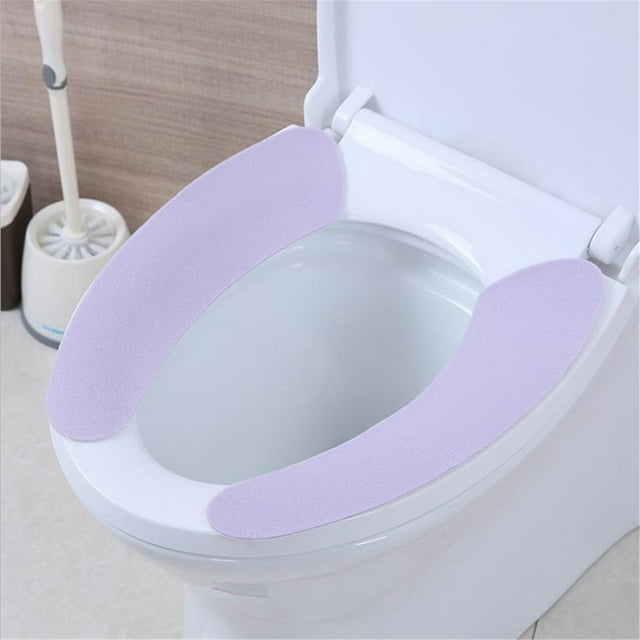 Bathroom Toilet Seat Washable Soft Heating Pad Mat Toilet Seat Soft Reusable Area Rug for Living Room Loving Room Rugs H Throw Blanket