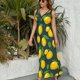 thumbnail image 3 of Delicious Lemon Vestido Sin Mangas , Vestidos De Lujo Para Ocasiones Oficiales, 3 of 5