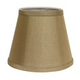 thumbnail image 1 of HomeRoots 469950 Abat-Jour Empire Rigide Incliné Sans Slub 12 Po, Beige, 1 of 1