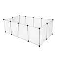 thumbnail image 4 of Puppy Playpen Pet Fence ,Multi Functional, Portable ,Easy Assemble Dog Cage Yard 12 pieces, 4 of 9