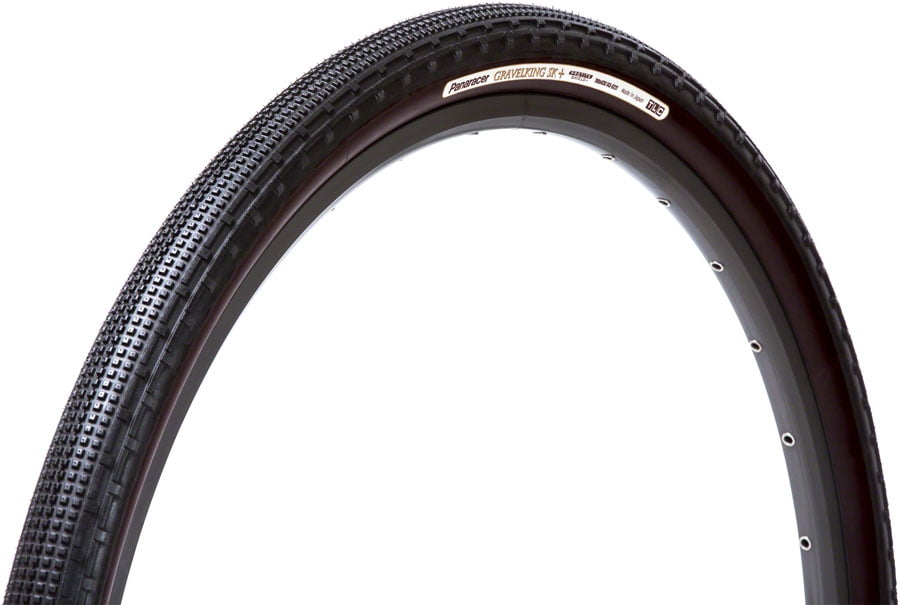 Folding Panaracer GravelKing SS Plus Tire Black//Brown, 700 x 32 Tubeless