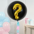 thumbnail image 2 of Gender Reveal Black Latex Balloon 36" by Way to Celebrate, 2 of 7