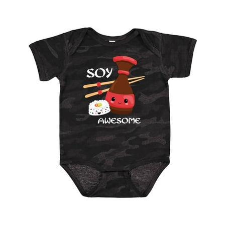 

Inktastic Kawaii Soy Awesome Gift Baby Boy or Baby Girl Bodysuit