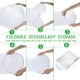 thumbnail image 2 of Dosel de cama con mosquitera para niñas, cortinas de cama con dosel King tamaño Queen desde el techo, tienda de campaña con mosquitera de cúpula para niñas gemelas (blanco), 2 of 5