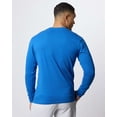 thumbnail image 3 of 3 Pack Men's Cotton Long Sleeve Pocket T Shirts Crew Neck Athletic Workout, 3 of 6