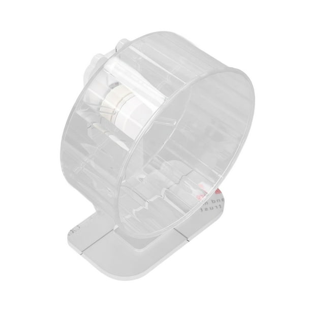 Rueda Para Hámster Silenciosa, Rueda De Ejercicio Para Hámster Transparente Acrílica Con Soporte Para Jerbos De Hámster Sirio Enano