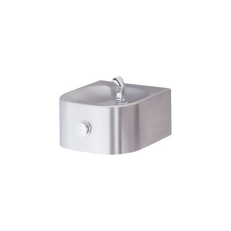Double Fountain - Halsey Taylor HRFS Contour Wall Mounted Single Station Indoor/Outdoor Water Fountain - Barrier free with Double Bubbler™