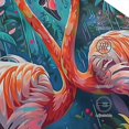 thumbnail image 3 of Fotbe Romantic Flamingo Pair Gorro Clásico de Béisbol, Gorra Ajustable con Broche Snapback, Gorro de Exterior de Algodón Suave, 3 of 6
