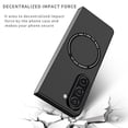 thumbnail image 2 of Allytech Case for Samsung Galaxy Z Fold 6 5G,Compatible with MagSafe Charging,Shockproof PC Hard Anti-scratch Protective Slim Fit Phone Case Support Wireless Charging, Black, 2 of 9