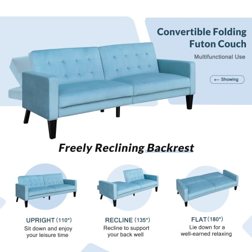 folding futon walmart