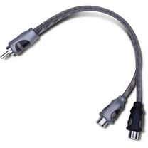 Rockford Fosgate RFIY-1M Twisted Pair Y-Adapter 1 Male To 2 Female