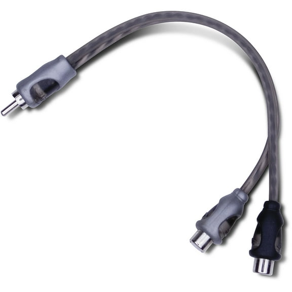 Rockford Fosgate RFIY-1M Twisted Pair Y-Adapter 1 Male To 2 Female