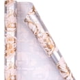 thumbnail image 2 of MAYPLUSS Wrapping Paper Roll - Mini Roll - 17.3 inch X 120 inch Per roll - 3 Different Pinke and Gray Floral Design (43.2 sq.ft.ttl), 2 of 6