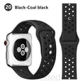 thumbnail image 1 of LEIXIUER Silicone Cover for Apple Watch Case 44mm 40mm 45mm 41mm 42mm 38mm Accessories Bumper Shell Protector iWatch Series 6 5 4 3 SE 7, 1 of 8