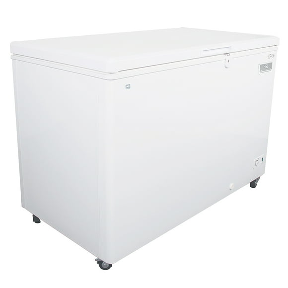 Kelvinator Commercial KCCF140WH 51 3/4" Mobile Chest Freezer w/ Wire Storage Basket - White, 115v