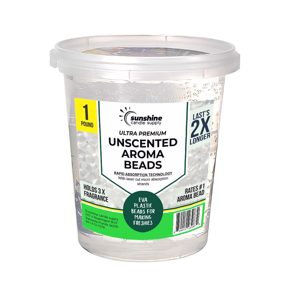 1 pound sample, unscented aroma beads, eva beads, car freshie beads