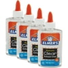 (4 pack) (4 Pack) Elmer's Clear Washable Liquid School Glue, 5 Ounces, 1 Count