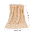 thumbnail image 3 of Extra Large Thick Fleece Bath Towel | 140x70 cm | Soft, Absorbent & Quick-Drying | Shower Wrap for Adults | 1-Pack, 3 of 5