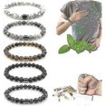 thumbnail image 1 of Pulsera para dejar de fumar, pulsera antiansiedad para mujeres y hombres, pulsera terapéutica, 3 al azar, 1 of 4