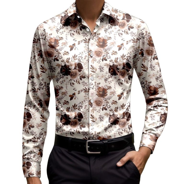 hawaiian dress shirts long sleeve Honolulu Long Sleeve Hawaiian Wedding Shirt
