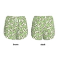 thumbnail image 3 of Salouo Cute Frog Print Women's 2 in 1 Running Shorts Double-Layer Shorts Athletic Workout Gym Yoga Shorts Running Shorts for Women-Medium, 3 of 7