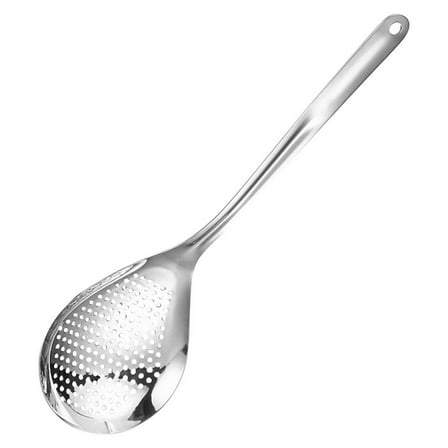 Mobestech Multi Functional Stainless Steel Slotted Spoon for Home Cooking Use