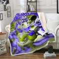 thumbnail image 2 of Disney Minnie Mickey Mouse Blanket Sofa Bed Cover Single Twin Bedding Throw for Bed Sofa Baby Kids Gift Hot Sale zhangyuxiang LED, 2 of 2