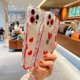 thumbnail image 4 of Phylla Ins Style Love Heart Clear Funda para teléfono para iPhone 13 Pro Max 6,7 pulgadas 5 g Lado lindo Patrón pequeño Compatible para mujeres Niñas Silicona suave Shoc, 4 of 5