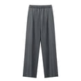 thumbnail image 2 of SOOMLON Pants for Men Loose Fit Big and Tall Trousers Elastic Waist Wide Leg Cropped Pants Casual Weekend Pants, 2 of 5
