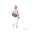 thumbnail image 2 of Totto Bolsa De Dama - Mujer Crossbody Bandolera - A Color Gris Oscuro Diseño De La Tela Lisa gris M, 2 of 5