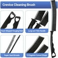 thumbnail image 5 of Hard Bristle Crevice Cleaning Brush  Long and Thin Handle Grount Cleaning Brush For Hard To Reach Places in Your Bathroom, Kitchen, or Livingroom, 5 of 9